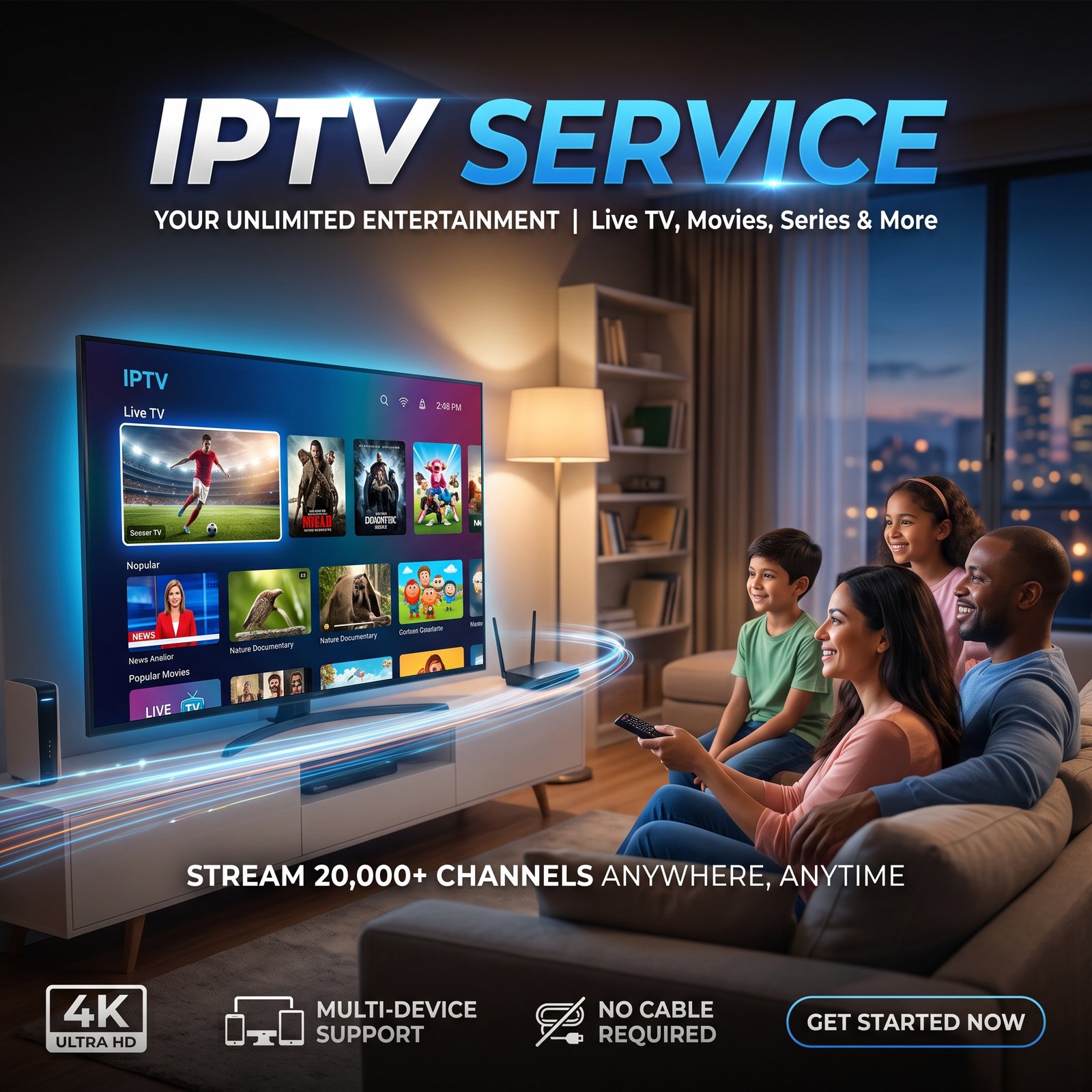 free trial IPTV service