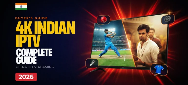 4K Indian IPTV: Complete Ultra HD Streaming & Buyer's Guide (2026)